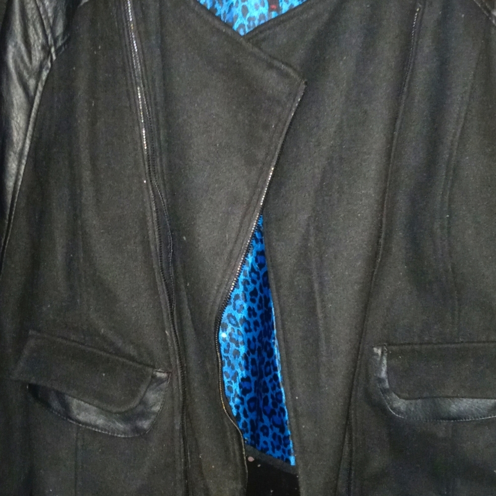 Yoki-Outerwear Leather jacket
